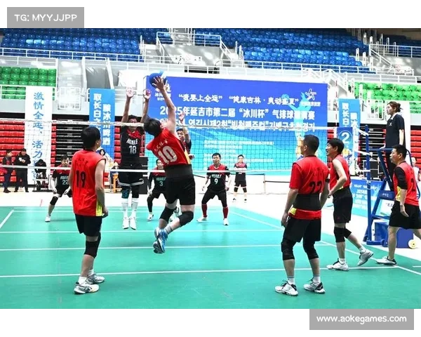 鸡西虎林队荣获饶河站气排球男子中年组冠军